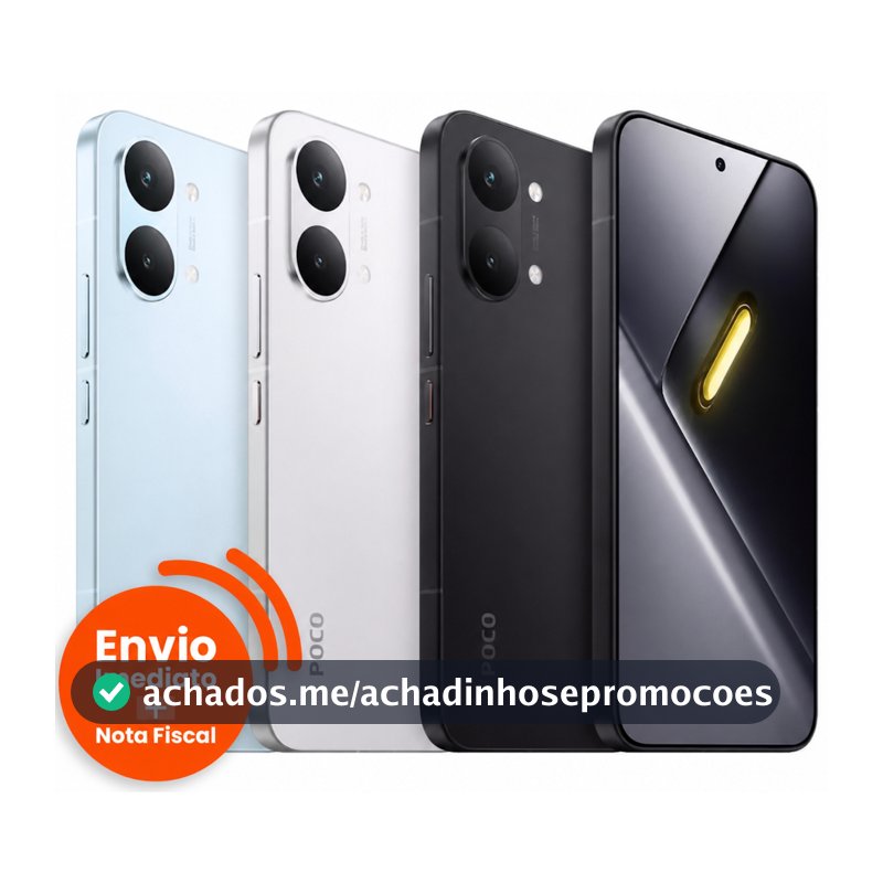 Celuar Xiaomi Poco X8 Pro 512GB / 256GB 5G NFC Versão Global Original e Envio Imediato Com NF