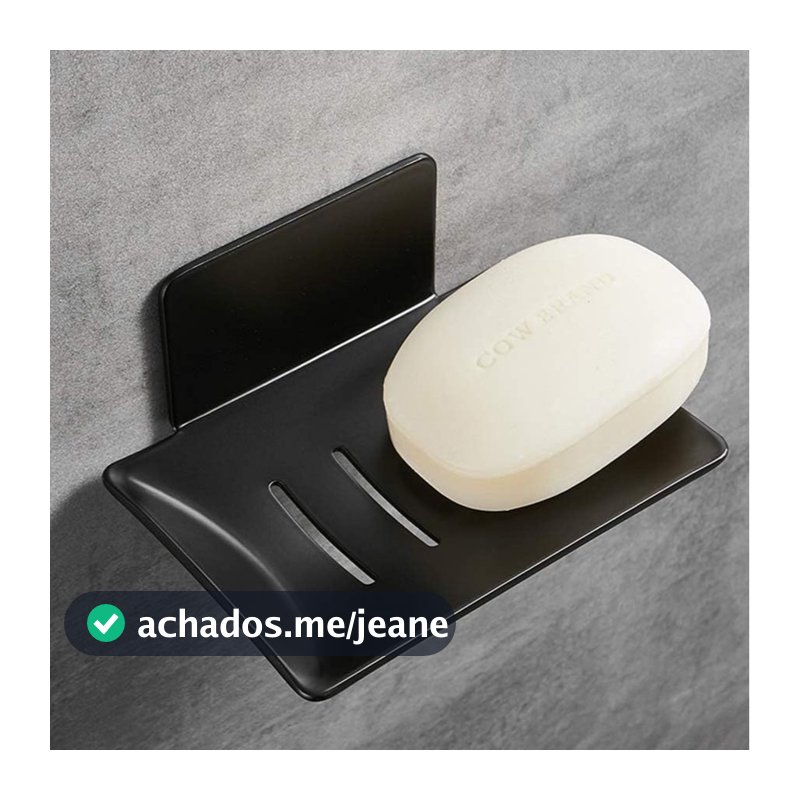 Saboneteira Luxo  Inox Parede - Resistente à Corrosão, Design Moderno, Fácil Instalação ES