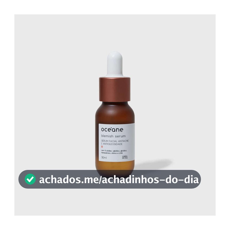 Sérum Antiacne e Antioleosidade - Blemish Serum 30ml
