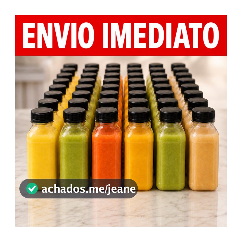 Garrafinhas PET 200ml/300ml/500ml com Tampa Garafa p/ Sucos e Caldo de Cana Direto da Fábrica