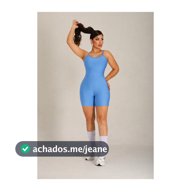 Macaquinho Meia coxa feminino Ótima Compressão