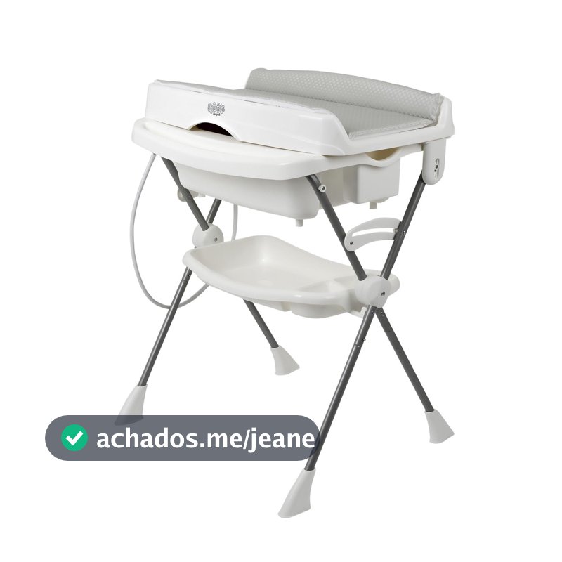 Banheira Com Trocador Burigotto Splash+ Granito 20Kg Dobrável