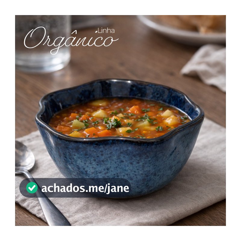 Kit 6 Bowls Cerâmica Cumbuca Tijela Multiuso Cozinha Mesa Posta Sobremesa Cereais Caldos Petiscos  Molhos