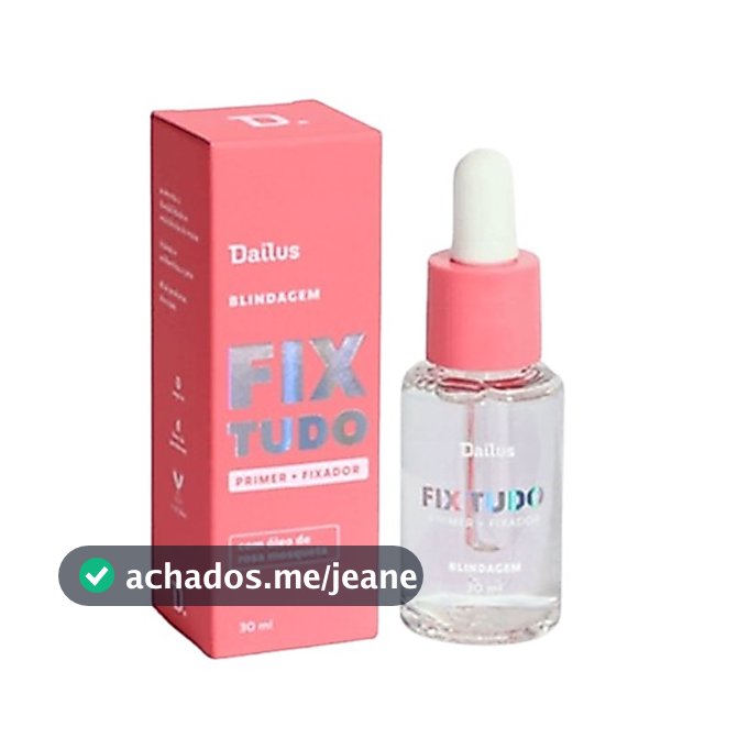 Blindagem Fix Tudo Dailus Primer Fixador Maquiagem Vegano