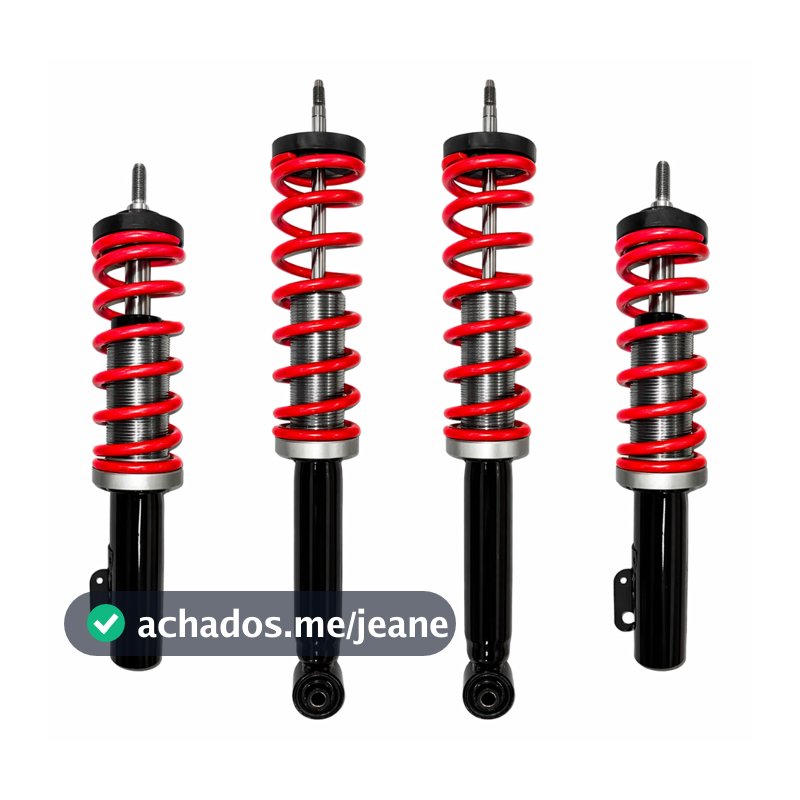 Kit Completo Suspensão Rosca Slim Para Gol G5 G6 e G7 (2008 a 2016)