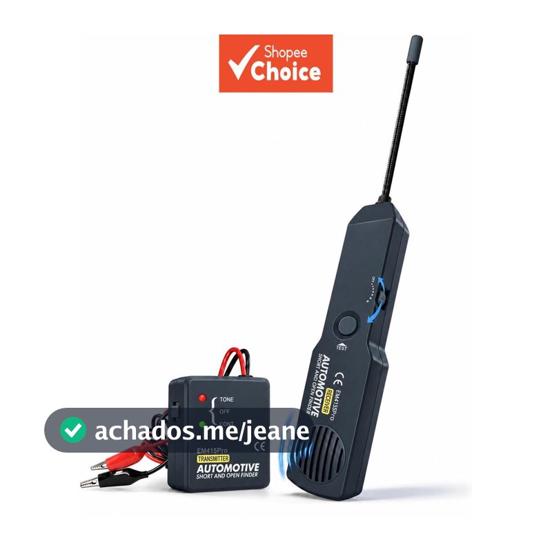 EM415PRO Rastreador de Cabos de Carro, Detector de Circuitos Automotivos, Rastreador de Fios, Ferramenta de Diagnóstico