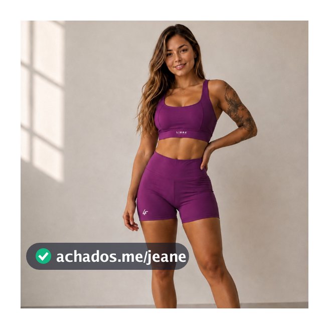 Conjunto De Academia Short E top Fitness Meia Coxa Feminino alta Compressão Zero transparência