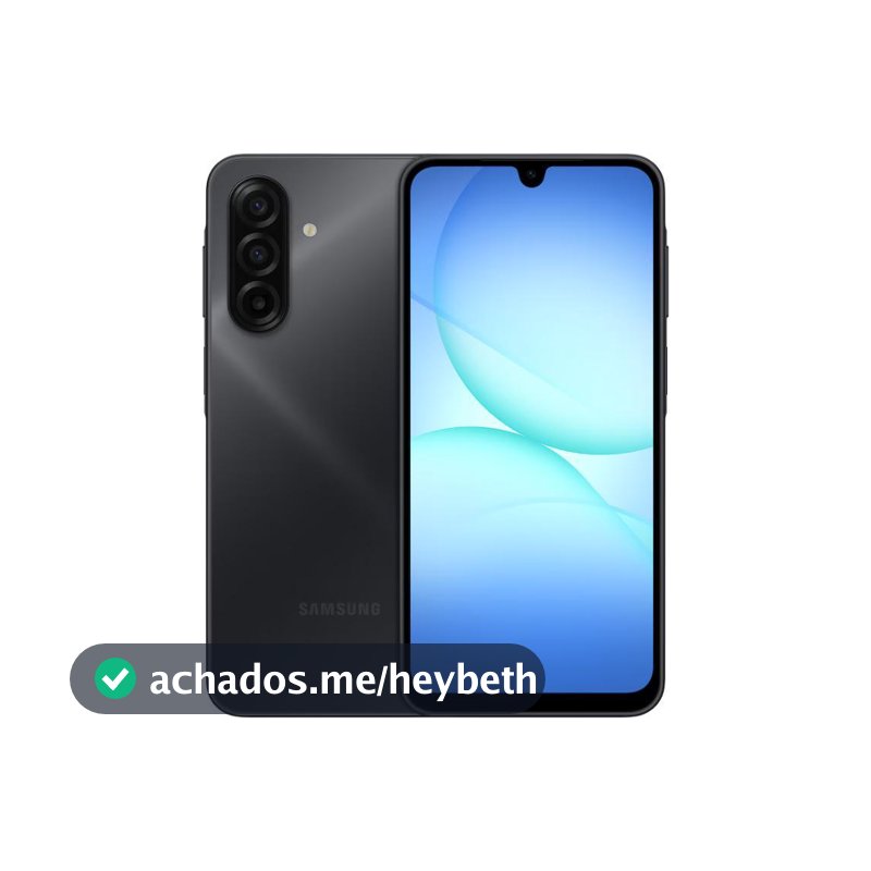Smartphone Samsung Galaxy A17 128GB 4GB RAM 4G Preto