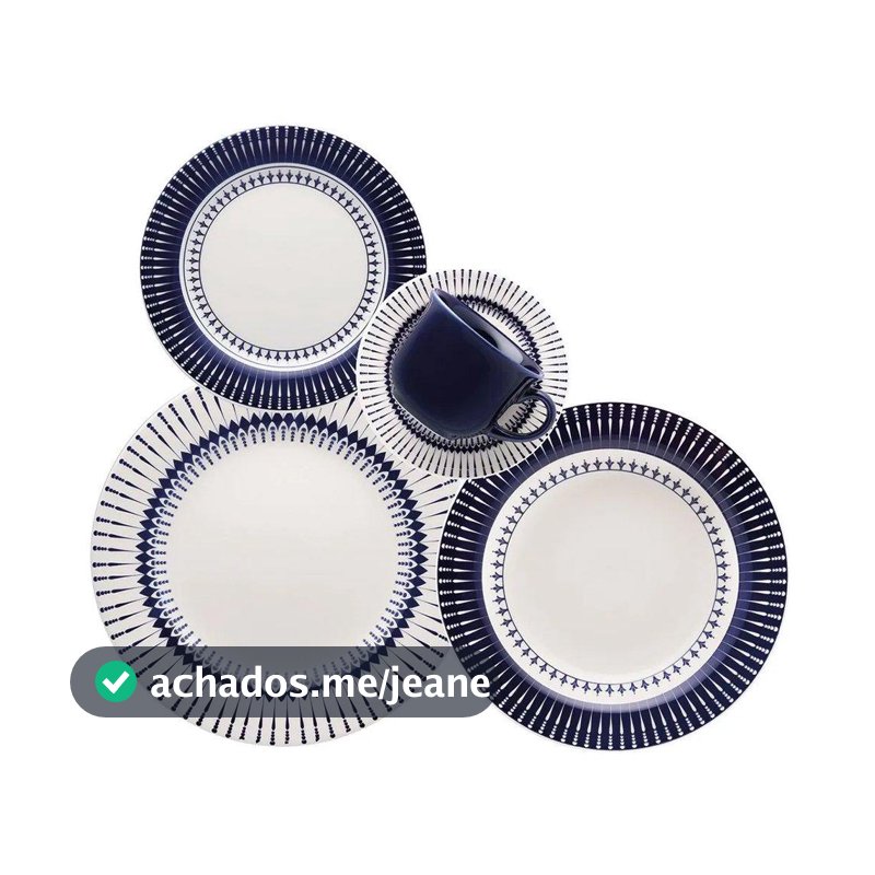 Aparelho de Jantar/Chá Biona Donna Colb 20 Peças
