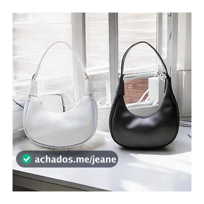 Kit 2 Linda Bolsa Meia Lua Santon de Ombro Promoção