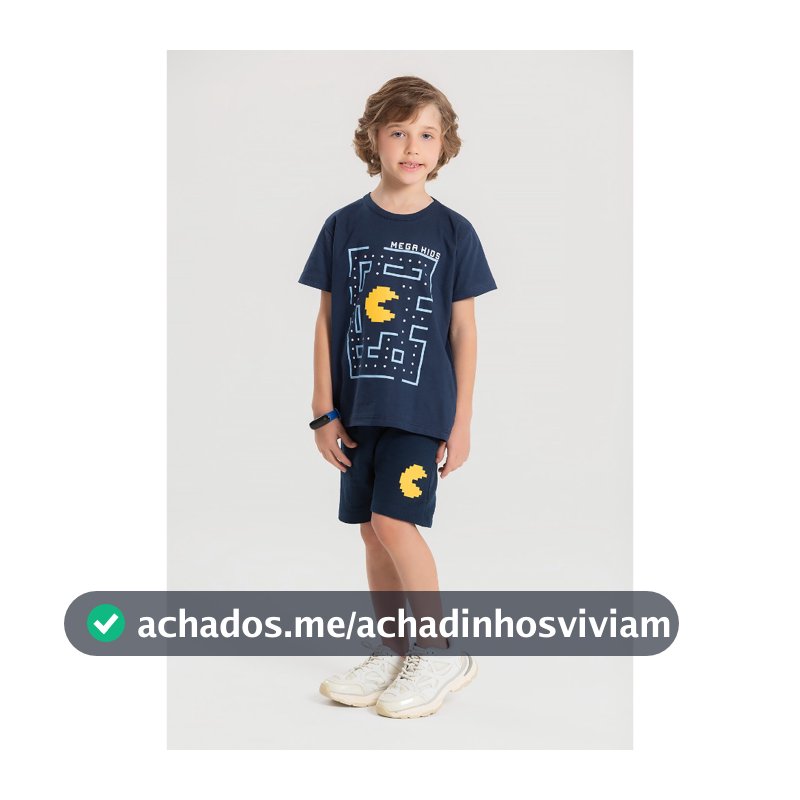 Conjunto Infantil e Juvenil Menino Masculino 1 ao 14 - Atacado Barato