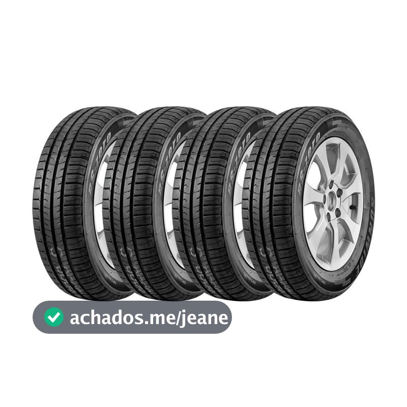 KIT 4 Pneus Sunwide RS-Zero 165/60 R14 Aro 14 75H
