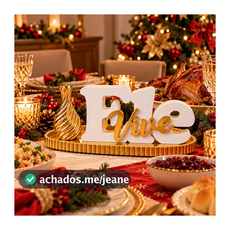 enfeite religioso para natal letreiro ele vive enfeite natalino