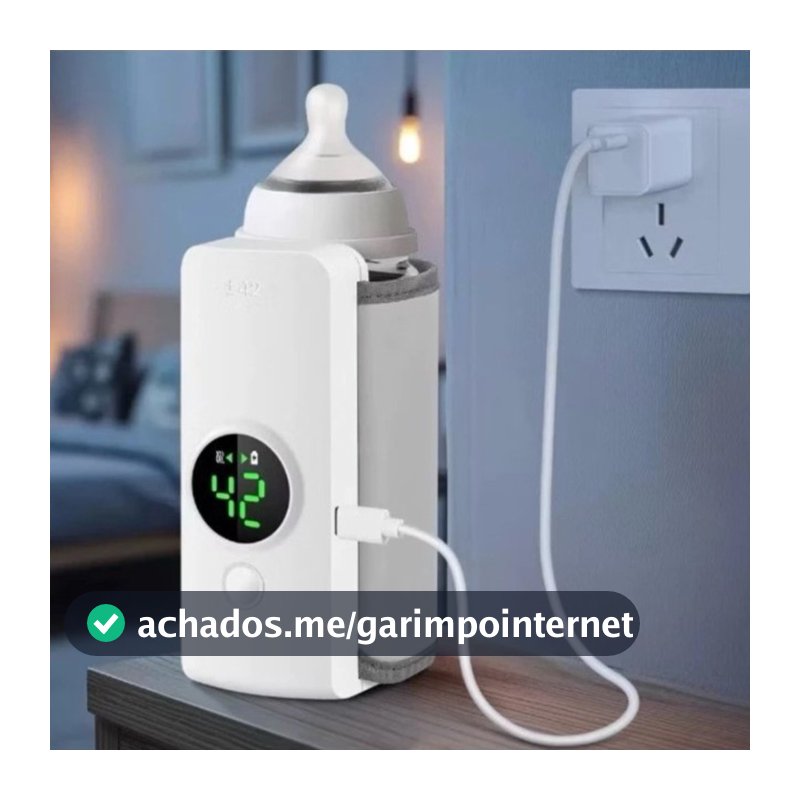 Aquecedor Térmico De Mamadeira Para Leite Sem Fio luiza