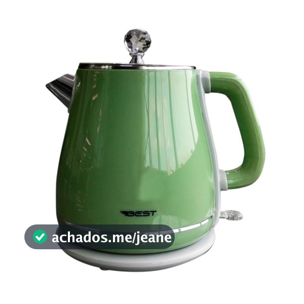 Chaleira Elétrica Best 1,8L | 127V | com Desligamento Automático e Tampa Removível