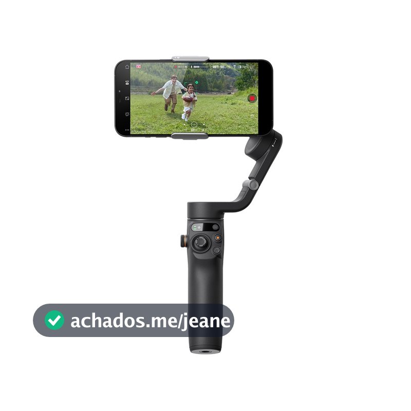 Estabilizador DJI Osmo Mobile 6 Triaxial Bluetooth 5.0 Ext. 21,5cm - DJI110