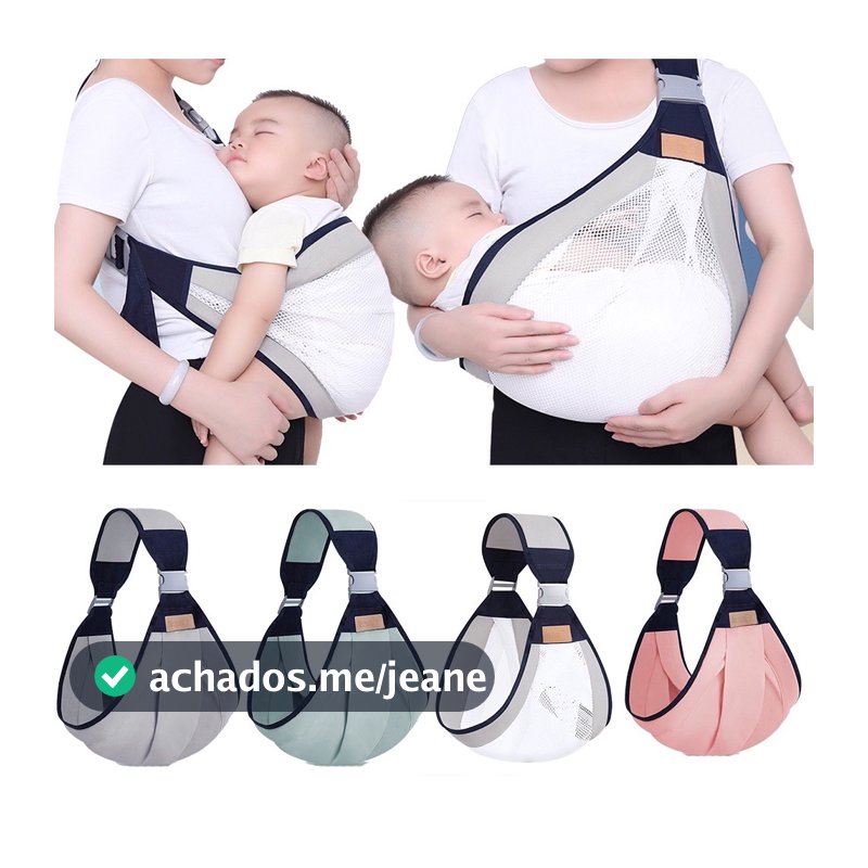 Ergonômico Canguru Para Bebê Até 20Kg Sling Wrap/porta-bebés/canguru porta-bebés