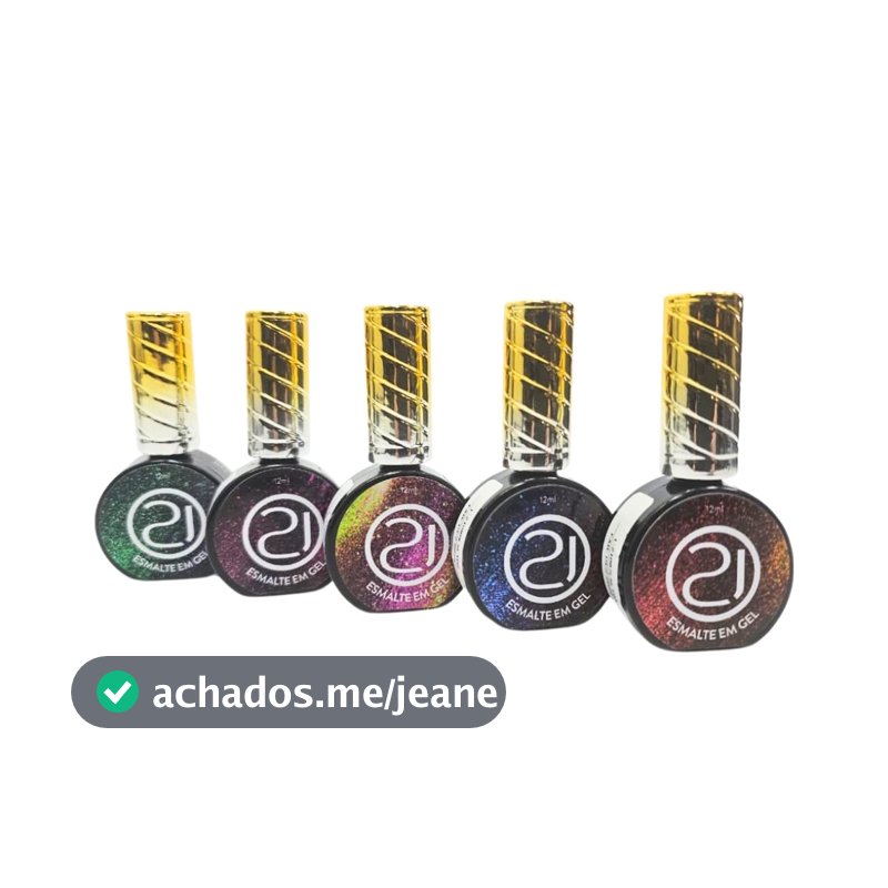 Esmalte em Gel Camaleão 12ml - Nails 21