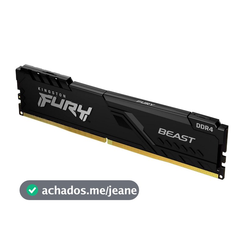 MEMÓRIA RAM DDR4 16GB HYPERX 3200MHZ  KF432C16BB/16 BEST DESKTOP