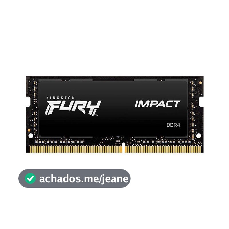 Memoria RAM 16GB Notebooks DDR4 Fury Impact 3200 MHz KF432S20IB/16