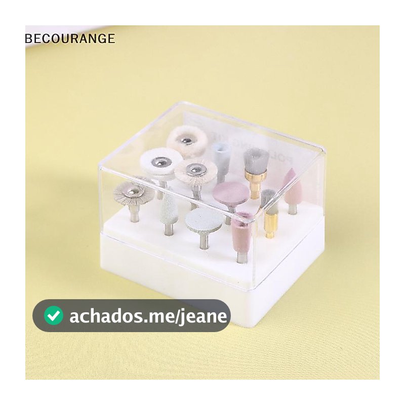 BEC 12 PCS Conjunto De Polimento Misto De Cabeça De Moagem De Silicone E Escova Atualizado-Alcançar De Alto Brilho Com P