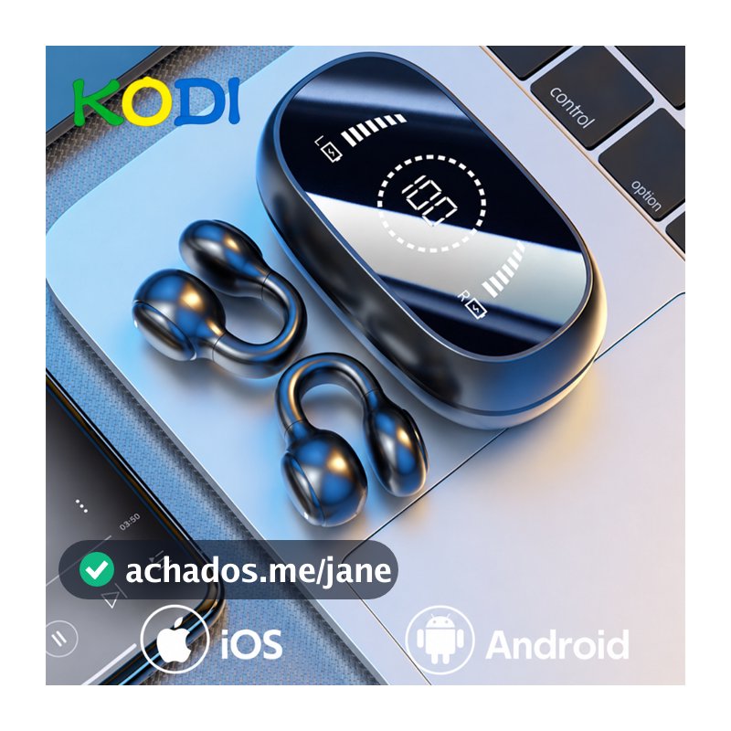 Fone de Ouvido Bluetooth Sem Fio Digital Alta Qualidade Intra Auricular-B4