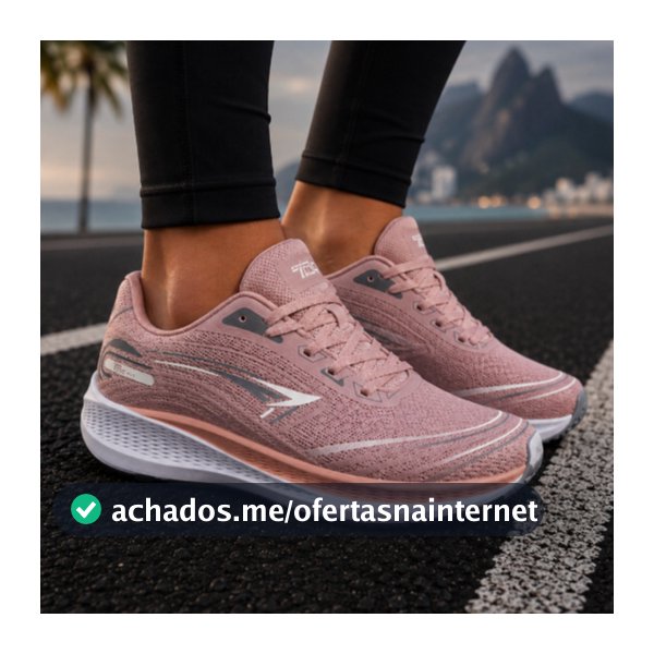 Tênis Feminino Esportivo Estiloso Moderno Confortável Resistente Treino Academia Corrida 34 Ao 43