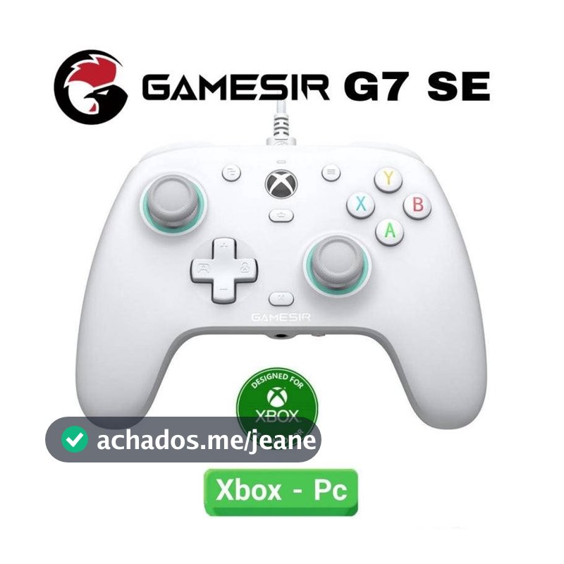 GameSir G7 SE Xbox Controlador De Jogos Gamepad Com Fio Para Series X , S One , Joystick De Efeito Hall