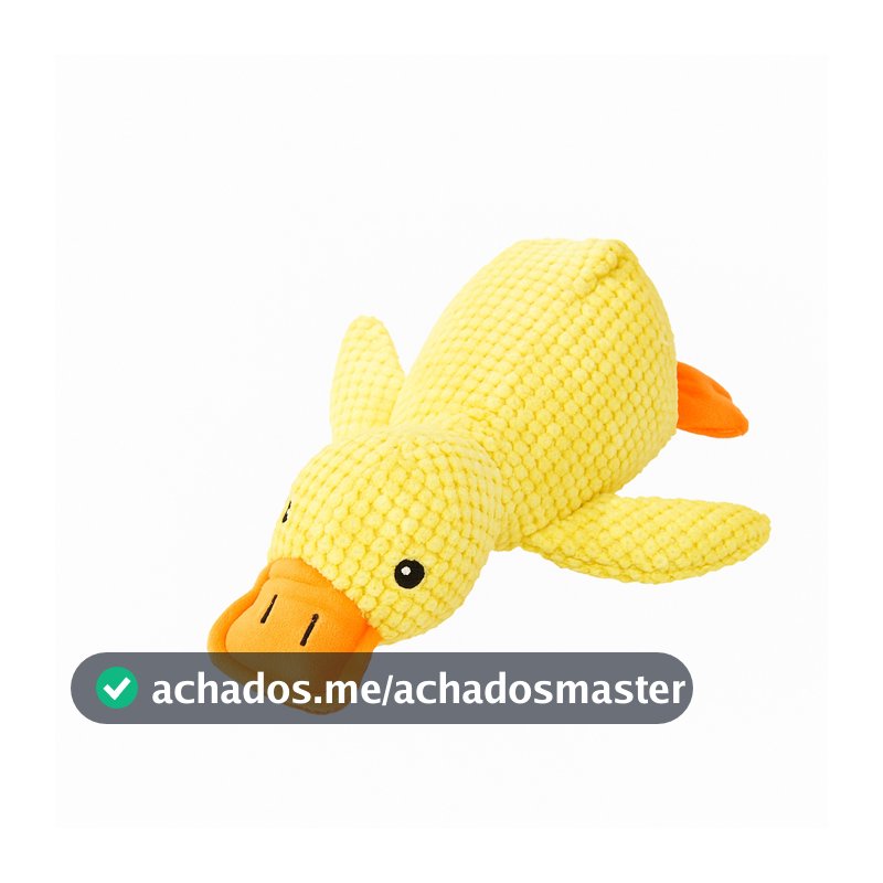 Brinquedo Para Pet Cão | Poliéster | Pelúcia Pato