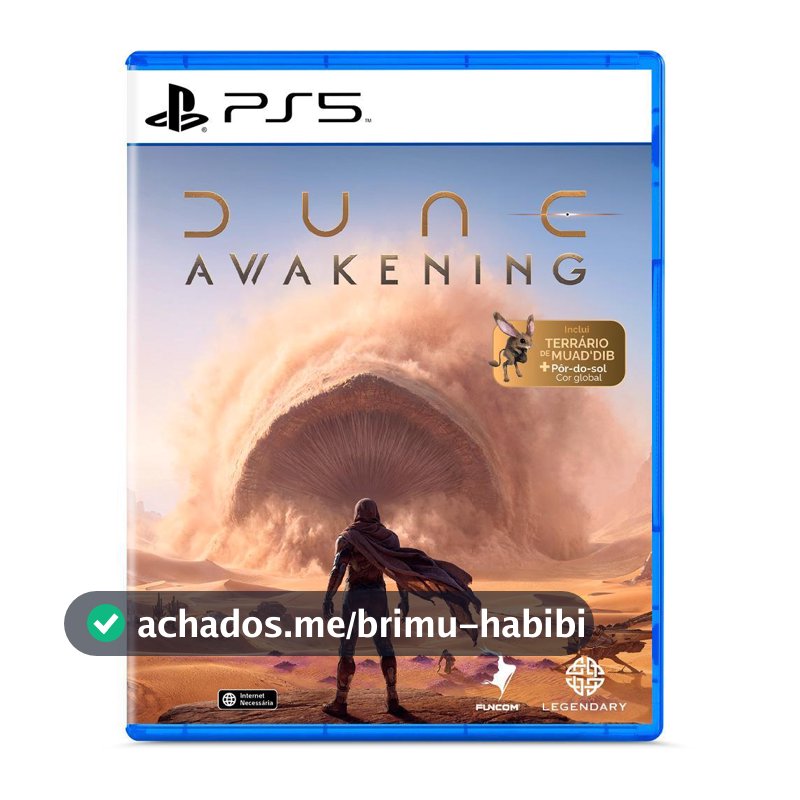 Dune Awakening Playstation 5 Midia Fisica