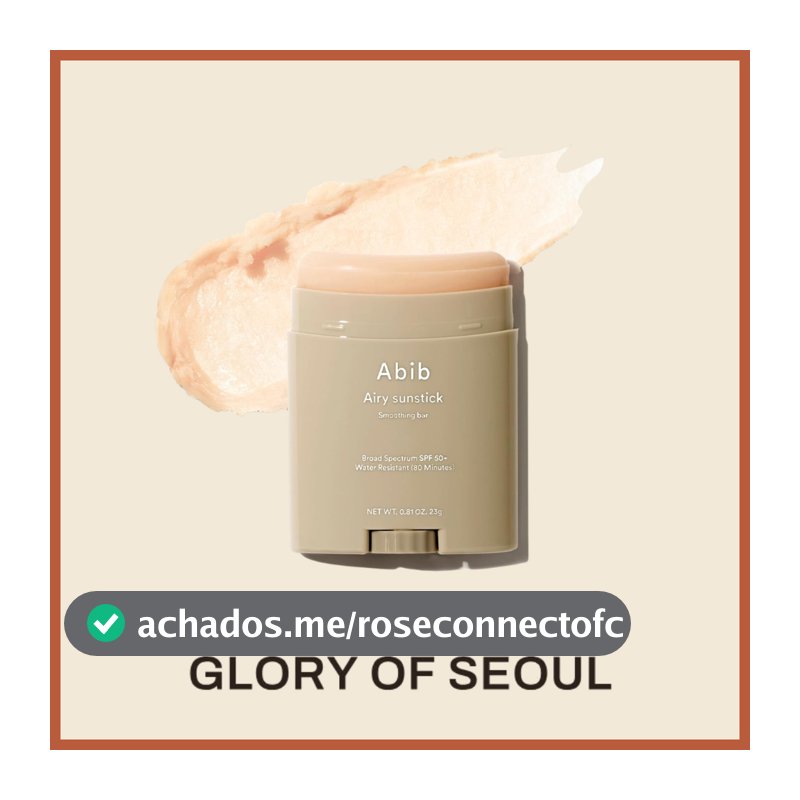 ABIB Airy sunstick Smoothing bar SPF50+ PA++++ 23g