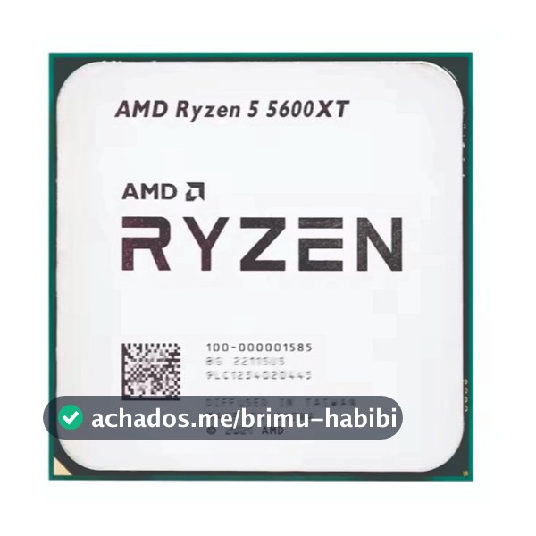 Ryzen 5 5600XT AMD AM4 4.7 GHz 6 Cores 12 Threads (novo S/Box)