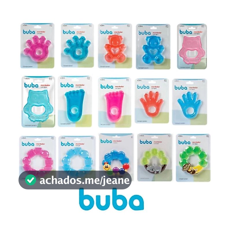 Mordedor Infantil Buba com Água