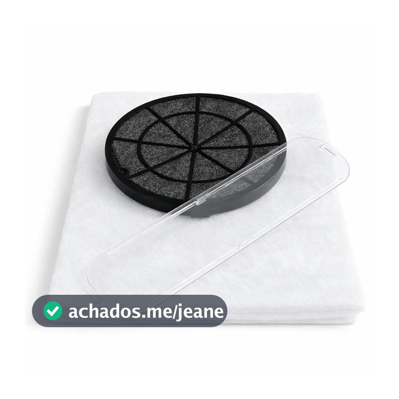 Filtro Carvão Injetado Suggar Depurador Slim / Filtro Manta coifa / Lente depurador Suggar