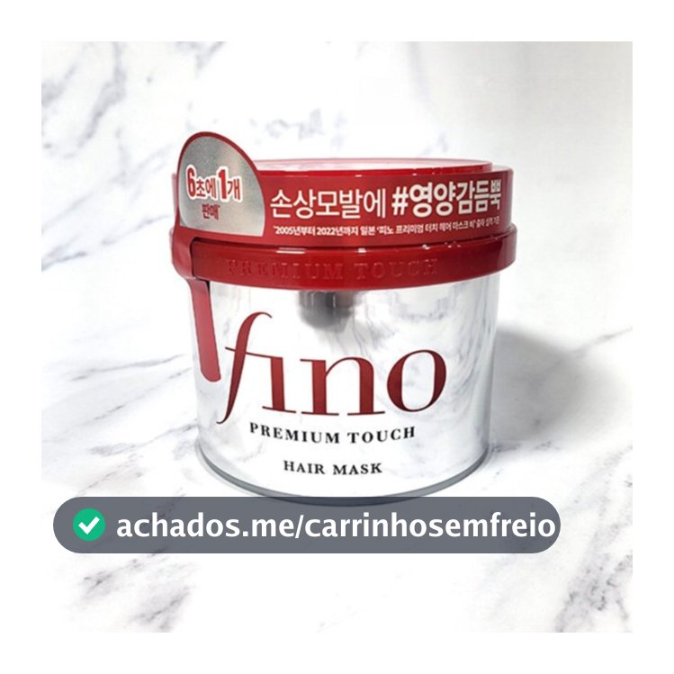 Premium Touch hair Mask 230ml-Repara Cabelos Secos , Danificados E Vermelhos