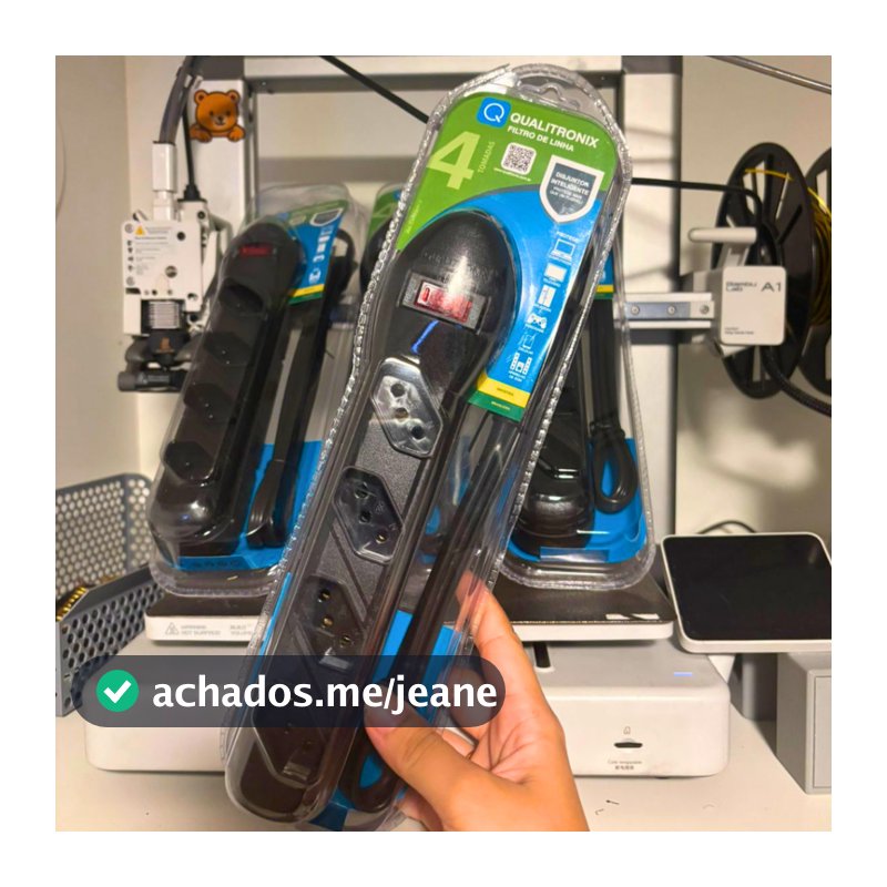 Filtro de Linha Proteja sua Impressora 3D