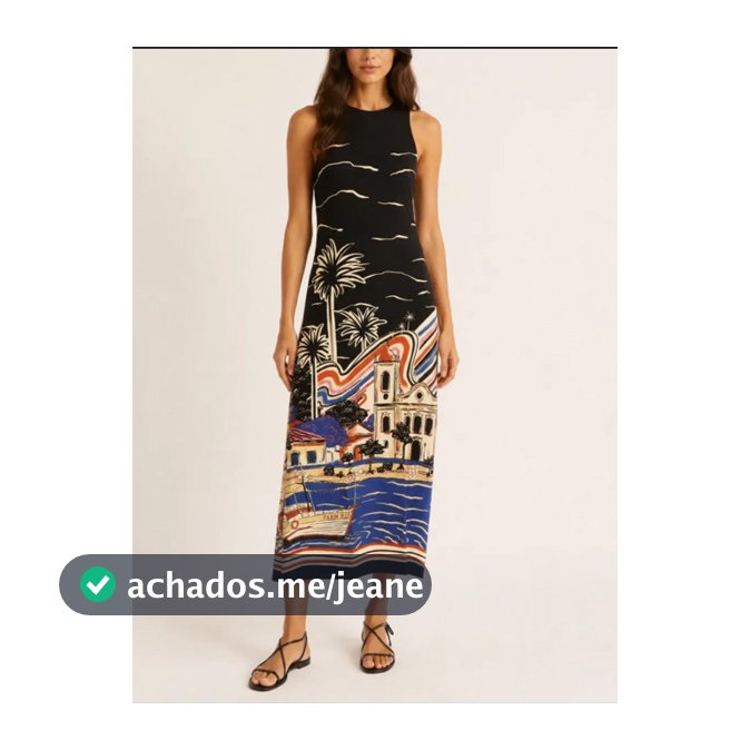 VESTIDO MIDI LENÇO PARATY FARM