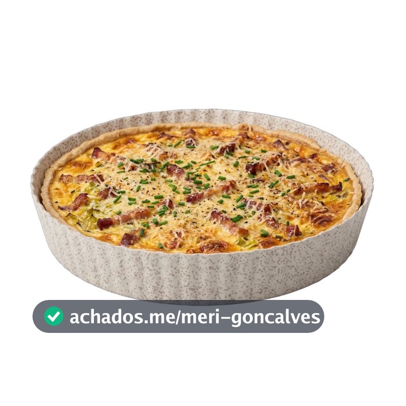 Forma para Quiche Brinox Ceramic Life Bakeware Ø24cm 4,2cm Vanilla