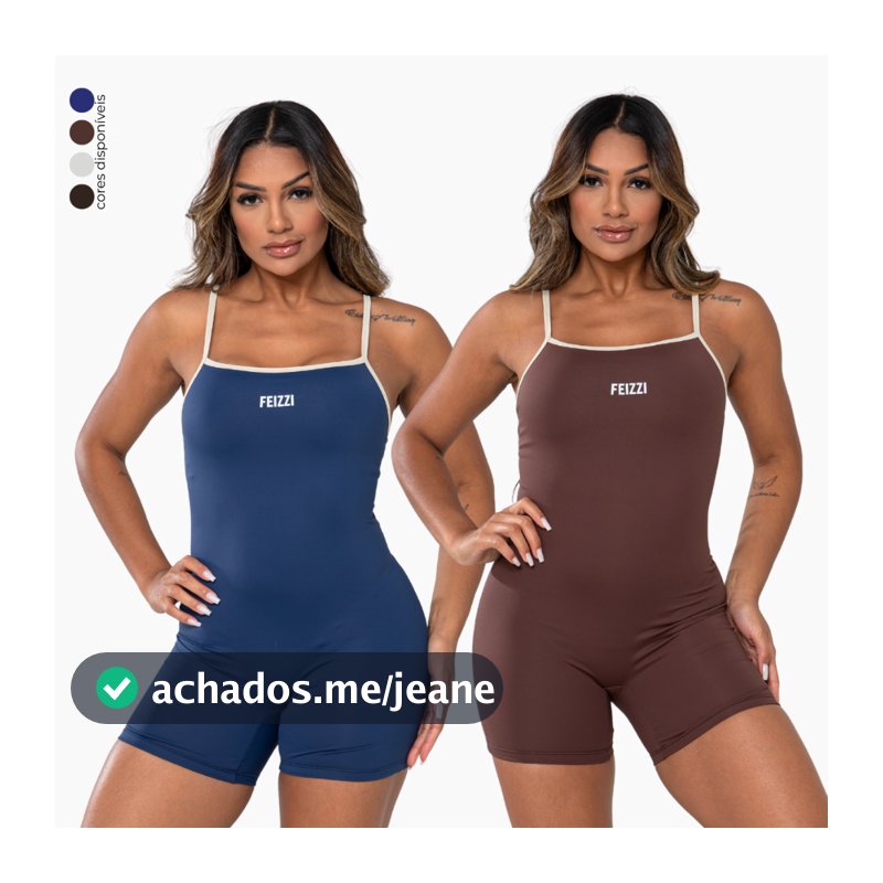 Macaquinho Fitness Poliamida Alcinha Fina Ginástica Treino Academia Fitness Roupas Femininas
