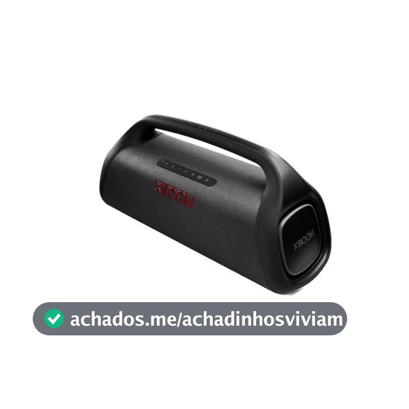 Caixa de Som LG XBoom Go XG9S Bluetooth 120W Rms IP67 24H De Bateria Preto