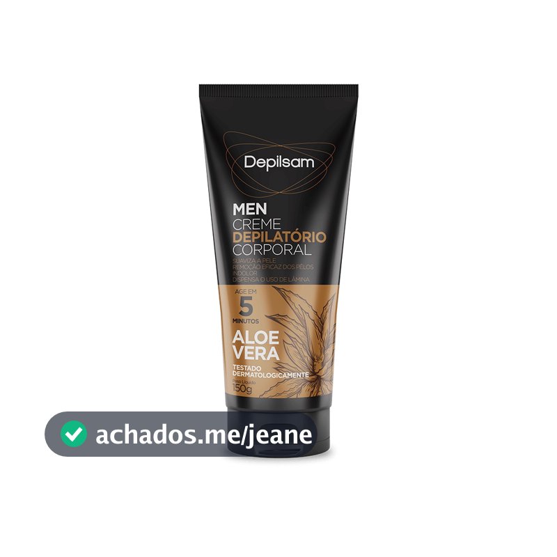 Creme Depilatório Corporal Depilsam Men Sport 150g