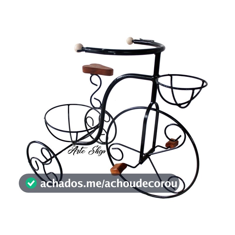 Bicicleta Para Decoração De Festas Jardim Varanda Vaso De Planta