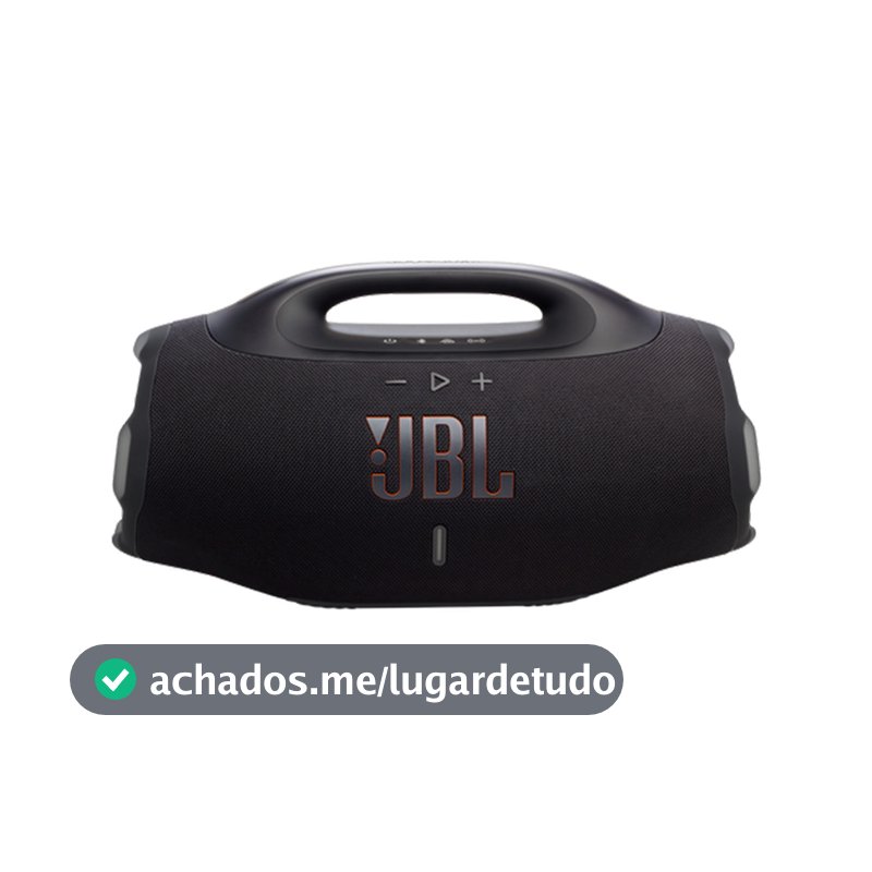 Caixa de Som Jbl Boombox 4 Bluetooth 34h Ip68 210rms Preta