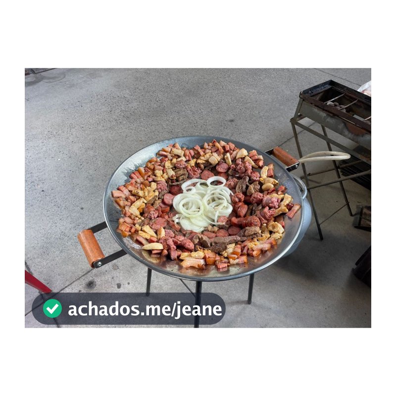 Lindo Tacho Disco Arado Inox 55cm Para Porções Almoço Peixes Fritos Assados