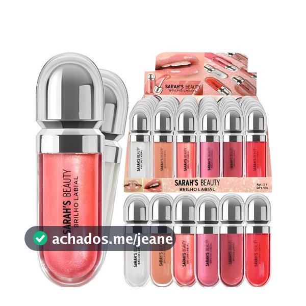 Promoção Sarah's Beauty Brilho Labial S6131