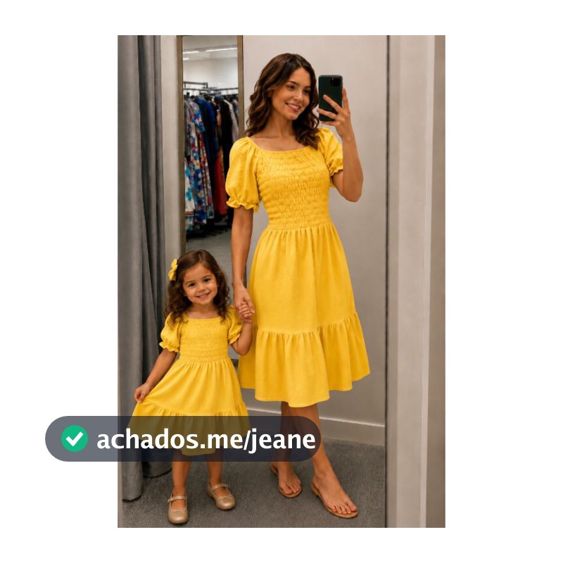 vestido tal mãe tal filha kit mãe e filha no tecido dunas o da mãe tamanho único infantil vários tamanhos de 1 a 5 anos