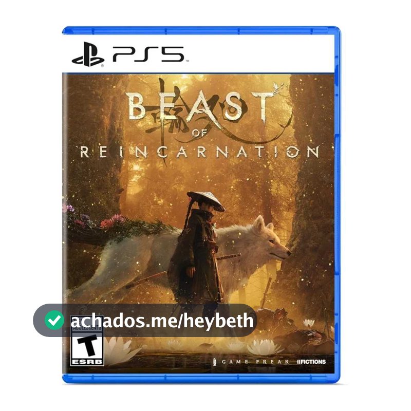 Beast Of Reincarnation Playstation 5 Game Mídia Física