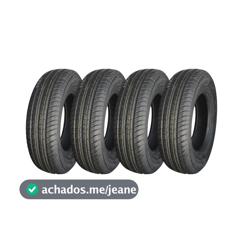 Kit 4 Pneus Doublestar 175/75R13 85T Aro 13