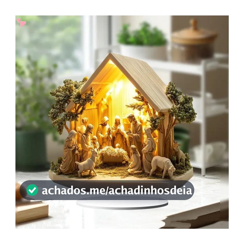 Decoração Plana De Mesa Para Cena De Natal , Presépio Acrílico 2D , Enfeite De Prateleira Encantador , Escritório Domést