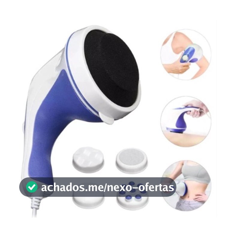 Drenagem Linfática Massageador Orbital Spin Relax Premium. Envio Imediato.